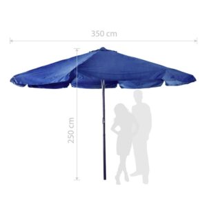 Градински чадър Muhler, D 3.5m - Technomani