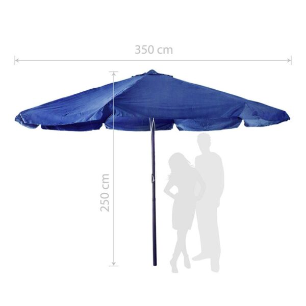 Градински чадър Muhler, D 3.5m - Technomani