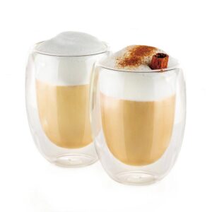 Чаша за капучино и лате Luigi Ferrero Coffeina FR-8063 350ml, 2 броя - Technomani