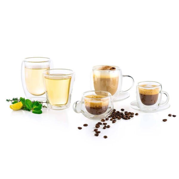 Чаша за капучино и лате Luigi Ferrero Coffeina FR-8063 350ml, 2 броя - Technomani