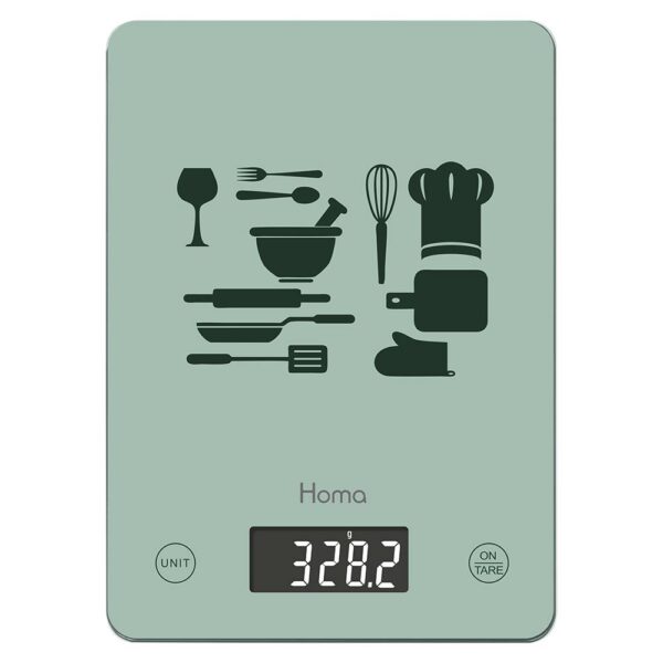 Везна HOMA HS-101 ел.кухненска, 5 kg точност 0.1г. - Technomani