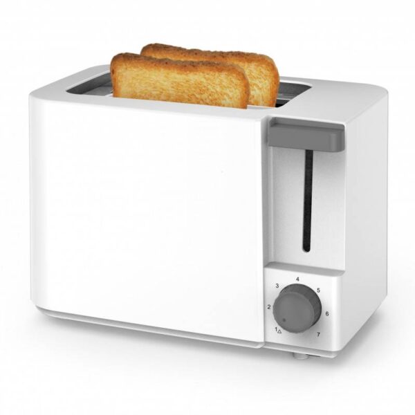 Тостер за хляб Rosbeg R51440F, 700W, 2 филии, 6 нива, Подвижна тавичка за трохи - Technomani