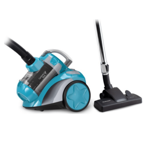 Прахосмукачка Rohnson R-1213 Прахосмукачка Rohnson R-1213, Без торба, 800W, 2л контейнер, Енергиен клас А, Миещ се HEPA филтър, Автоматично навиване на кабела, Синя