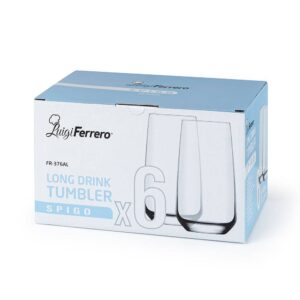 Чаша за вода Luigi Ferrero Spigo FR-376AL 480ml, 6 броя - Technomani