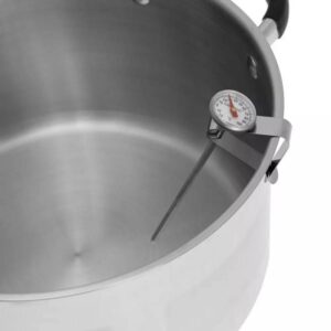 Кухненски термометър Kinghoff KH 3696, 14 см, Щипка за закрепване, -20 до 100C, Инокс - Technomani