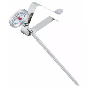 Кухненски термометър Kinghoff KH 3696, 14 см, Щипка за закрепване, -20 до 100C, Инокс - Technomani