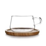 Чаша за чай с бамбукова подложна чинийка VIVA Classic 250ml