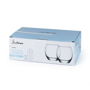 Чаша за уиски Luigi Ferrero Cada FR-364EP 405ml Чаша за уиски Luigi Ferrero Cada FR-364EP 405ml, 6 броя - Technomani