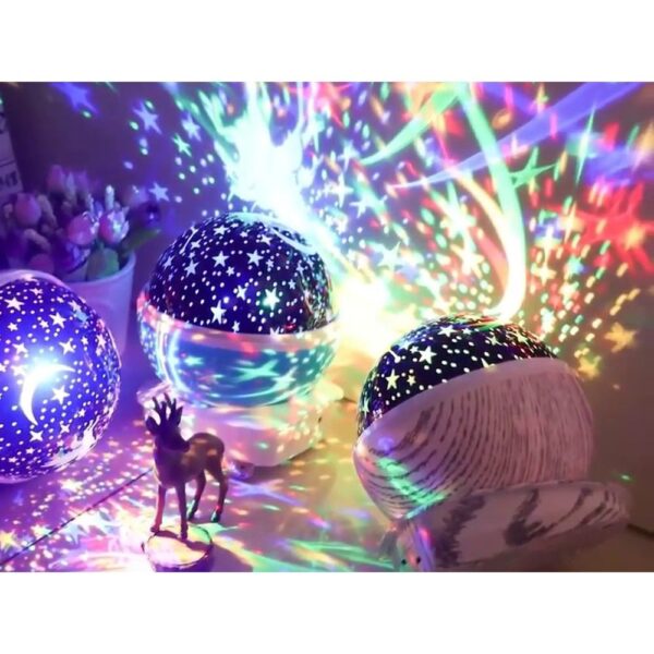 Декоративна нощна лампа с прожектор Unicorn, 360° градуса