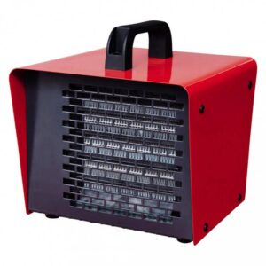 Керамична печка Zilan ZLN5541, 2000 W, Термостат, Студен въздух, Червен - Technomani