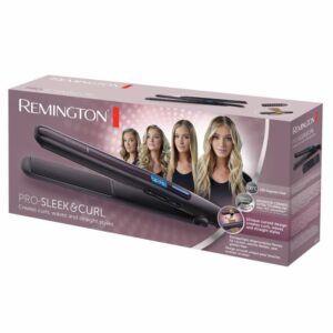 Преса за коса Remington S6505, 57W, 230C, Авто. изкл., Контрол на температура, Advanced Ceramic Ultra, Лилав - Technomani