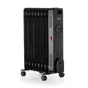 Маслен радиатор Zilan ZLN8416, 2000 W, 9 ребра, 3 степени, Дистанционно управление, Термостат, Черен - Technomani