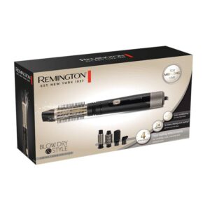 Четка за сушене и стилизиране Remington AS7500 Blow Dry and Style, 1000 W, Йонизация, Cool shot, Аксесоари, Черен - Technomani