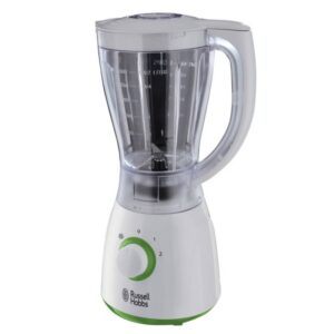 Блендер Russell Hobbs 22250-56, 600W, 1.5L, Функция Puls, 2 скорости, Неръждаема стомана, Бял - Technomani