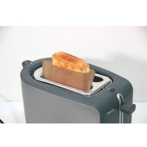 Комплект предпазни пликчета за тостер NoStik 1DDD304, 2бр, 16х16.5см, Mногократна употреба, Кафяв - Technomani