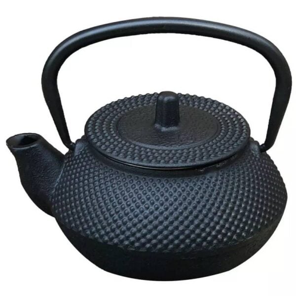 Чугунен чайник Kinghoff KH 1817, 300 ml, Филтър, Индукция, Черен - Technomani