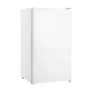 Хладилник Crown DF-90W, 107 kWh/г, 90 l, Клас F, Зона с нулева температура, LED осветление в хладилната част, Статична охлаждаща система, Бял - Technomani
