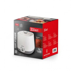 Уред за кисело мляко Zilan ZLN6098 Уред за кисело мляко Zilan ZLN6098, 20W, 1L, Индикаторна светлина, Бял - Technomani