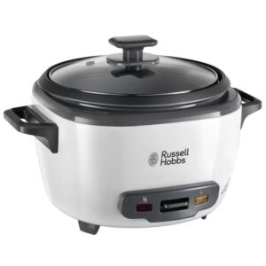 Оризоварка Russell Hobbs Cook@Home 27040-56, 3.3 л, Компактен размер, Поддържане на топлина, Сив - Technomani