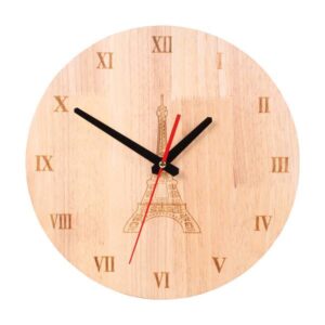 Декоративен дървен часовник D - 3 - Technomani