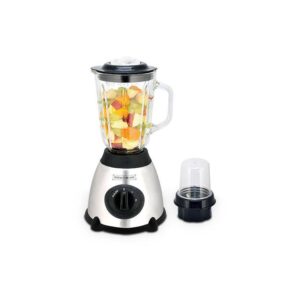 Блендер с мелничка за кафе Royalty Line SME-600.6 Блендер с мелничка за кафе Royalty Line SME-600.6, 600W, Стъклена кана, Трошене на лед, Инокс - Technomani