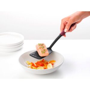 Шпатула за готвене и сервиране Brabantia Tasty+ Aubergine Red Шпатула за готвене и сервиране Brabantia Tasty+ Aubergine Red - Technomani
