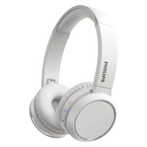 Безжични стерео слушалки PHILIPS TAH4205WT, До 29 часа, Bluetooth, Вграден микрофон