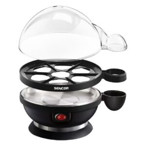 Яйцеварка Sencor SEG 710BP, 7 яйца, 380W, Черна