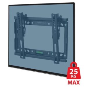 Стойка за телевизор Esperanza ERW010 Стойка за телевизор Esperanza ERW010, За стена, 14''-50'', VESA 200x200, Макс 25 кг, Черен - Technomani