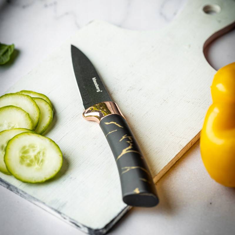 Комплект ножове със стойка Klausberg KB 7768 Комплект ножове със стойка Klausberg KB 7768
