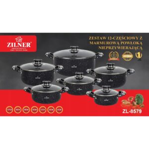Комплект тенджери Zilner ZL-8579