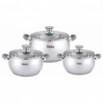 Комплект тенджери Oliver Voltz OV51210N6B