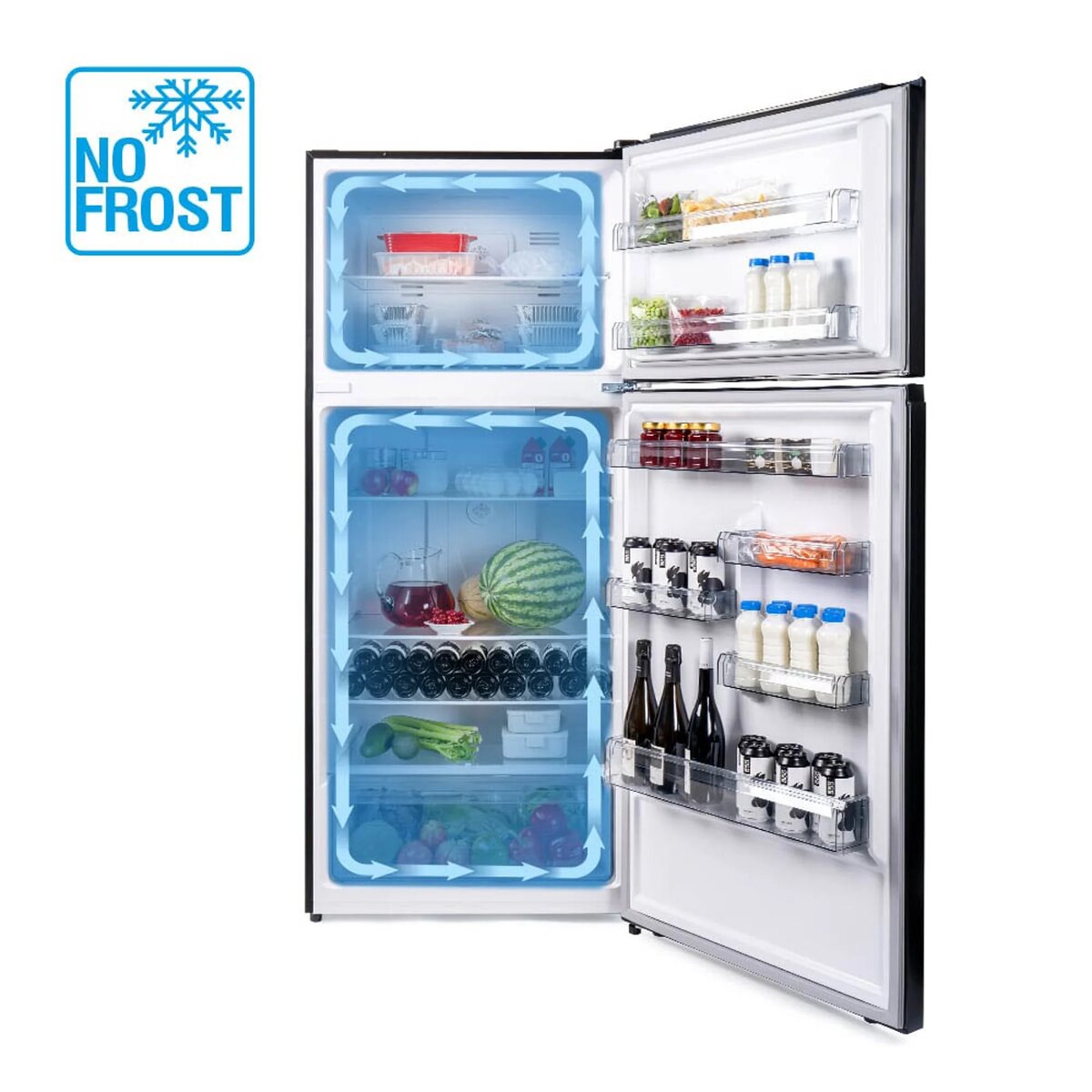 Хладилник с фризер Diplomat NFT185IE Хладилник с фризер Diplomat NFT185IE