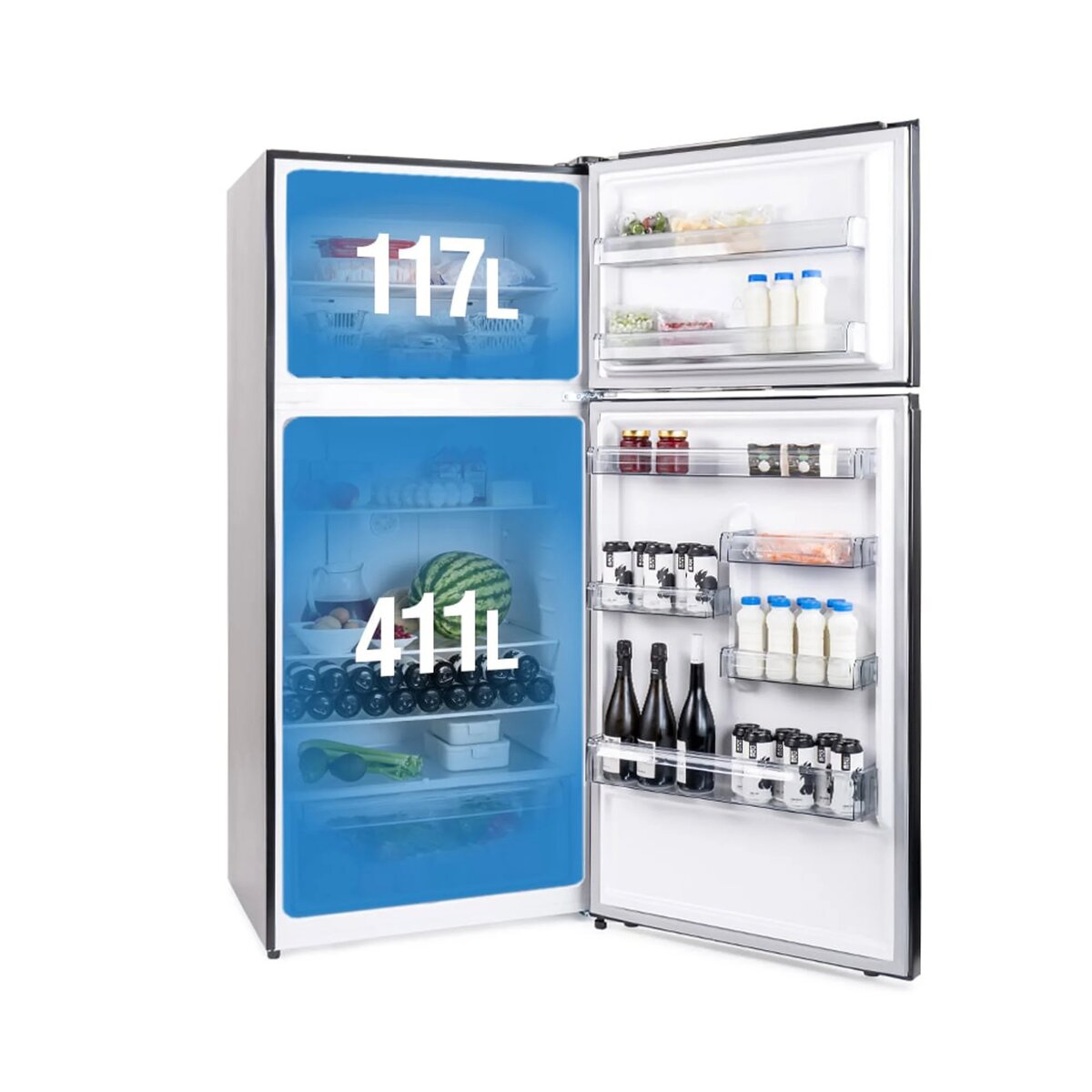 Хладилник с фризер Diplomat NFT185IE Хладилник с фризер Diplomat NFT185IE